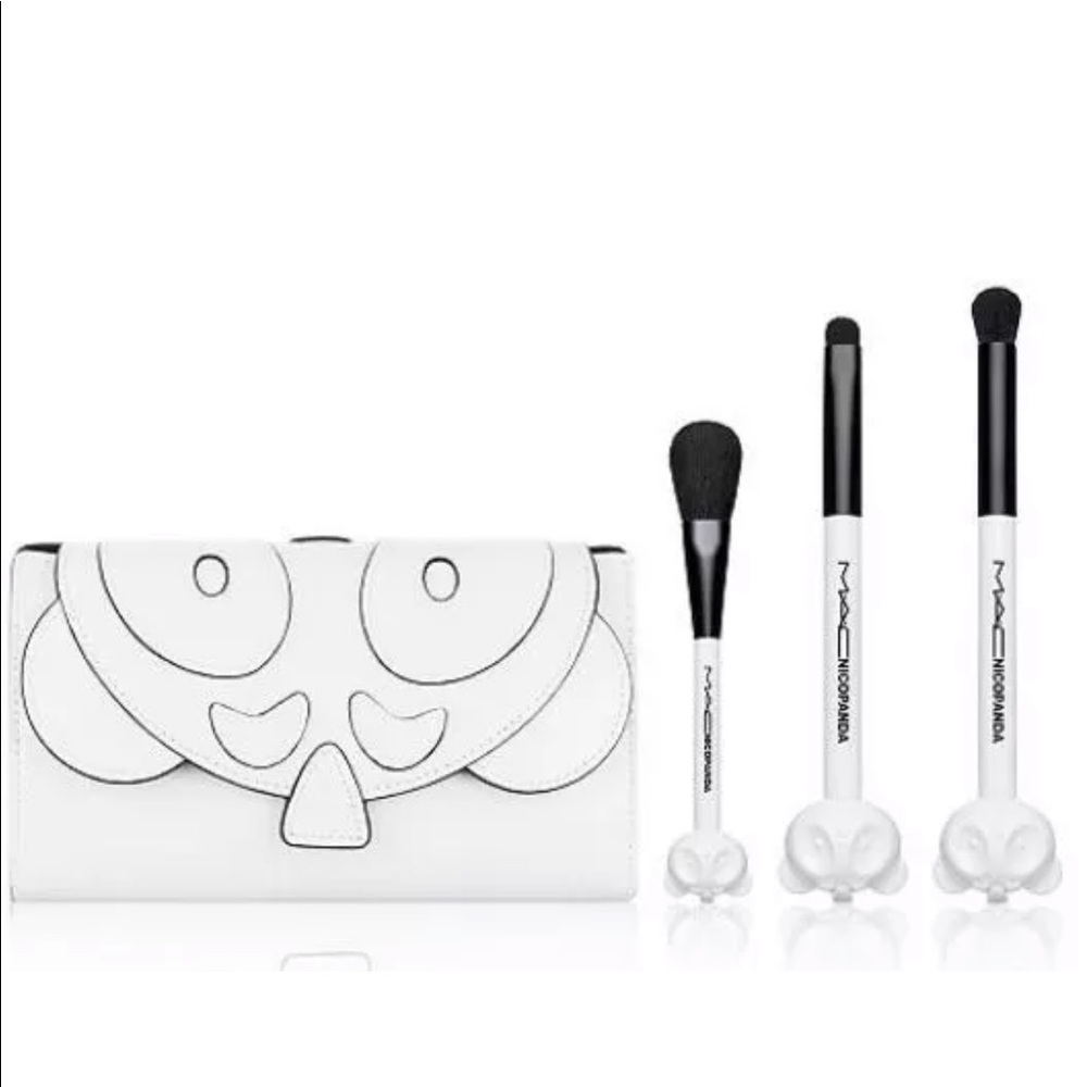 MAC x Nico Panda Brush Set NWT
